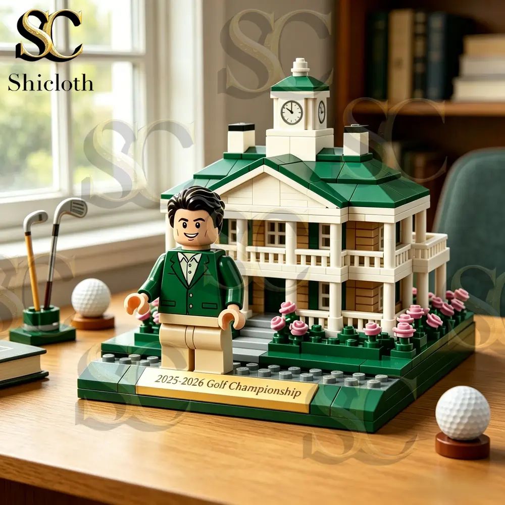 Luxury Golf Course Clubhouse Brick Model Championship Edition Us Bricks