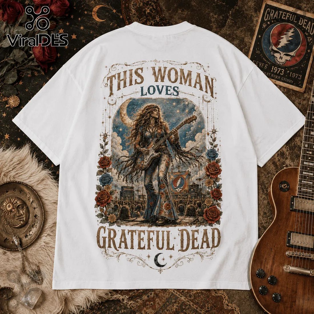 This Woman Loves Grateful Dead Vintage T-Shirt