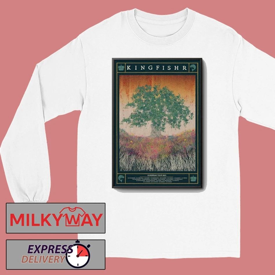 Kingfishr Poster EU Tour 2025 shirt