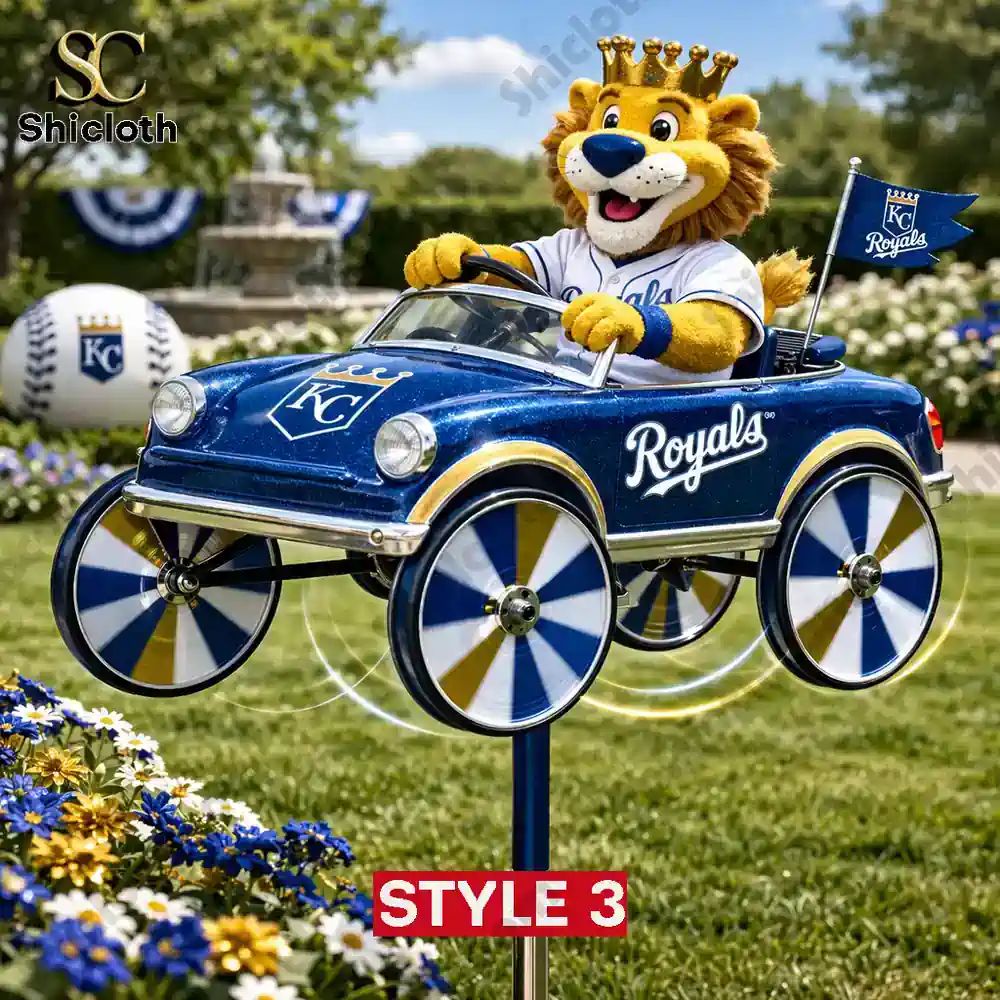 Kansas City Royals Sluggerrr Wind Spinner