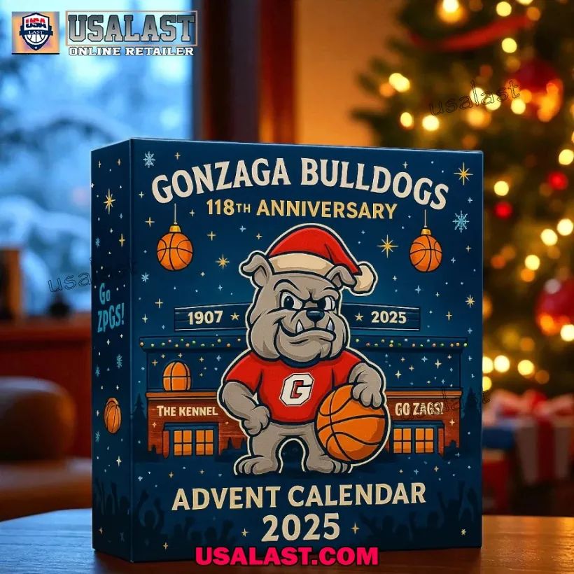 Gonzaga Bulldogs Advent Calendar 2025
