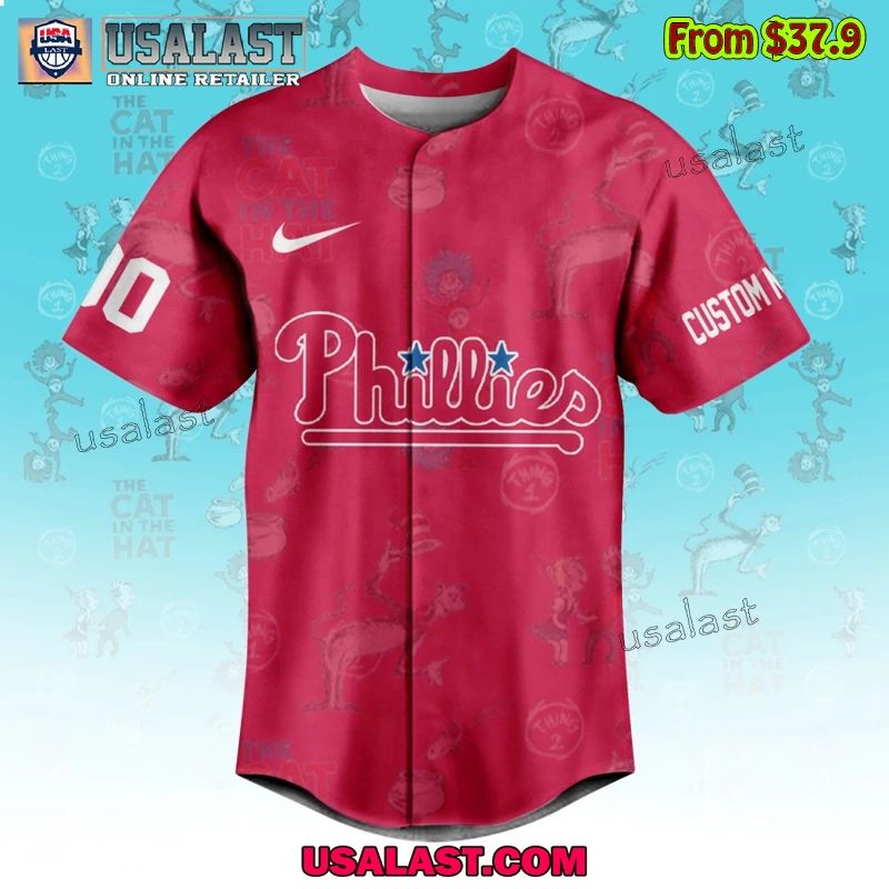 Philadelphia Phillies x Dr Seuss Baseball Jersey