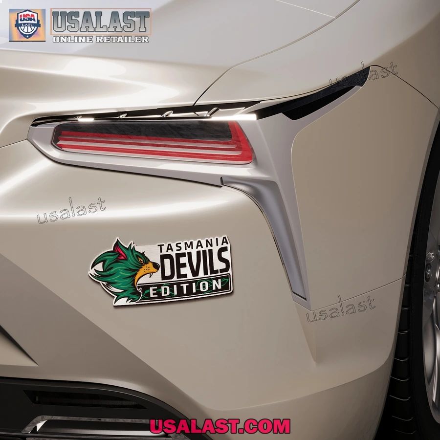 Tasmania Devils Edition Custom 3D Car Badge Sticker