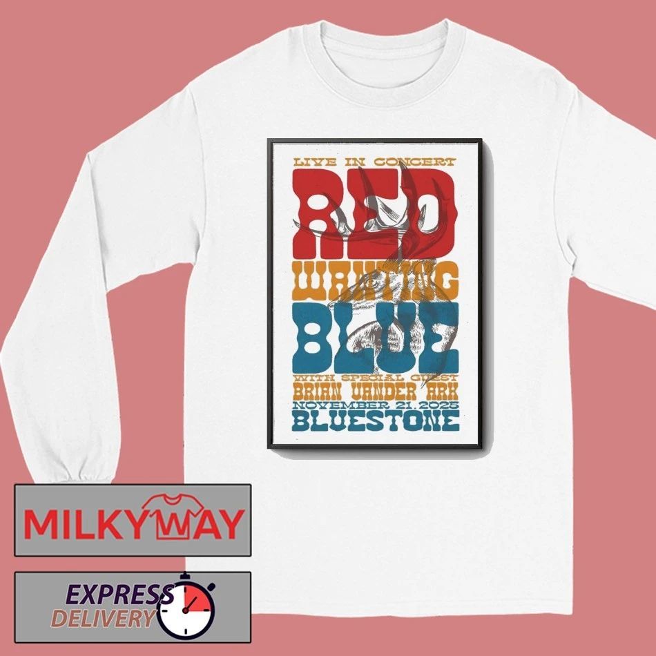 Red Wanting Blue In Columbus OH On Nov 21 2025 Poster shirt