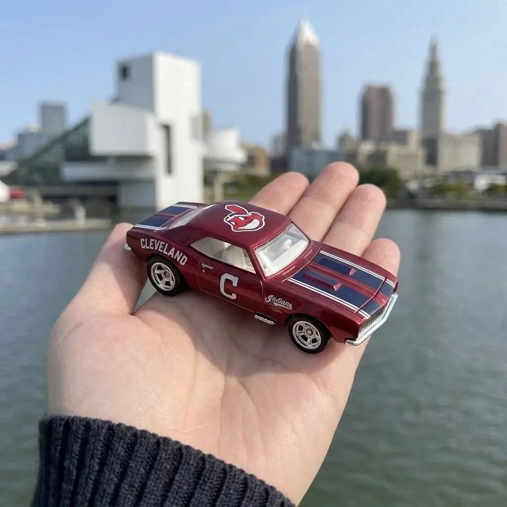 Wheels Cleveland Indians 125th Anniversary Vintage 1967 Chevy Camaro Model
