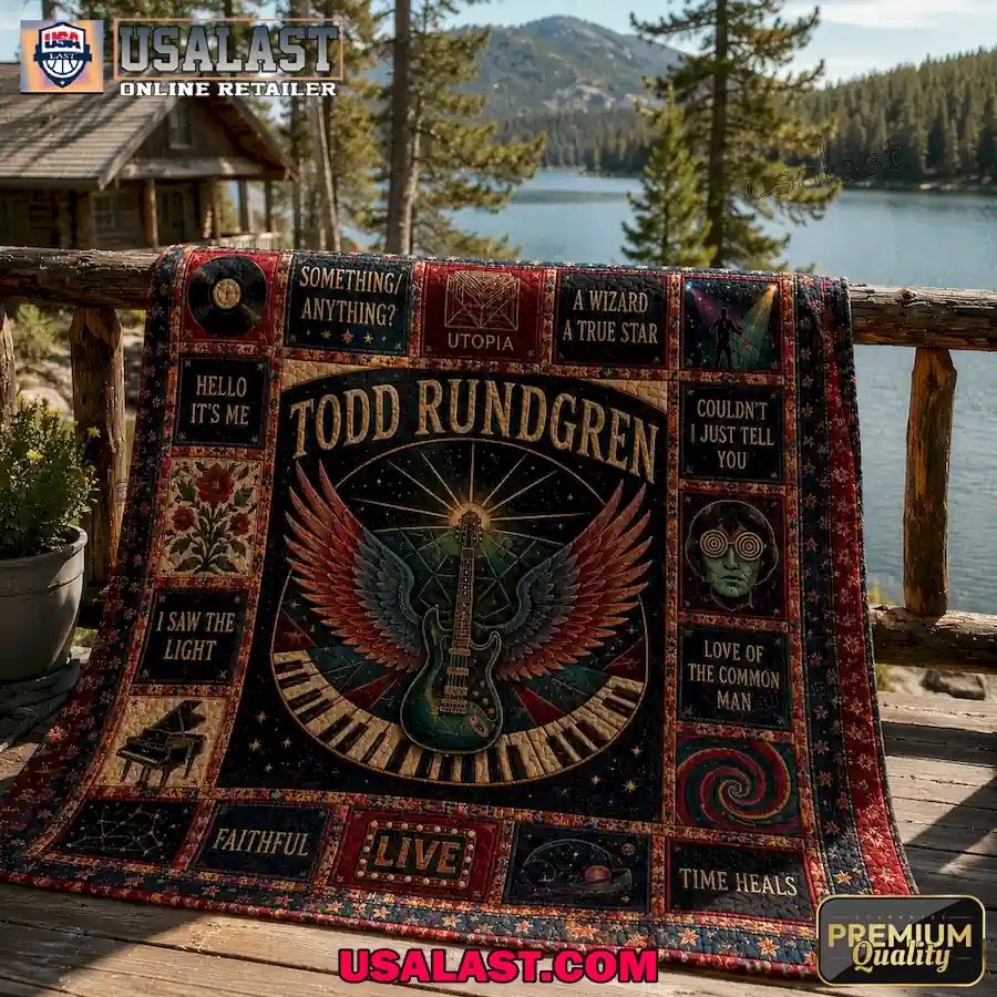 Todd Rundgren Hello It’s Me Edition Quilt Blanket