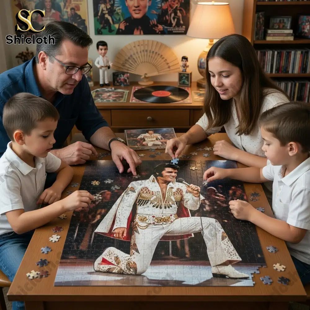 Elvis Presley American Eagle Jumpsuit 1000-Piece Ravensburger Jigsaw Puzz