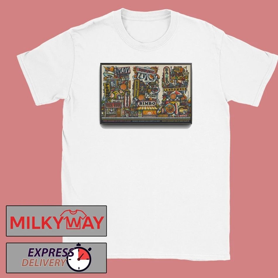 Drew Millward and Exploding In Sound Records Event 2025 Poster shirt