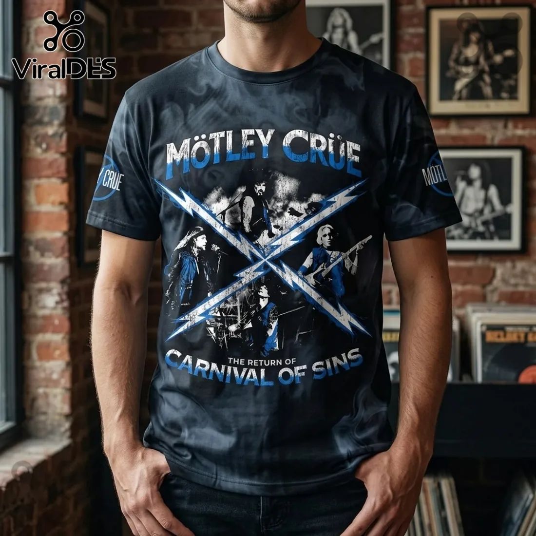 Motley Crue 2026 The Return of Carnival of Sins Shirt