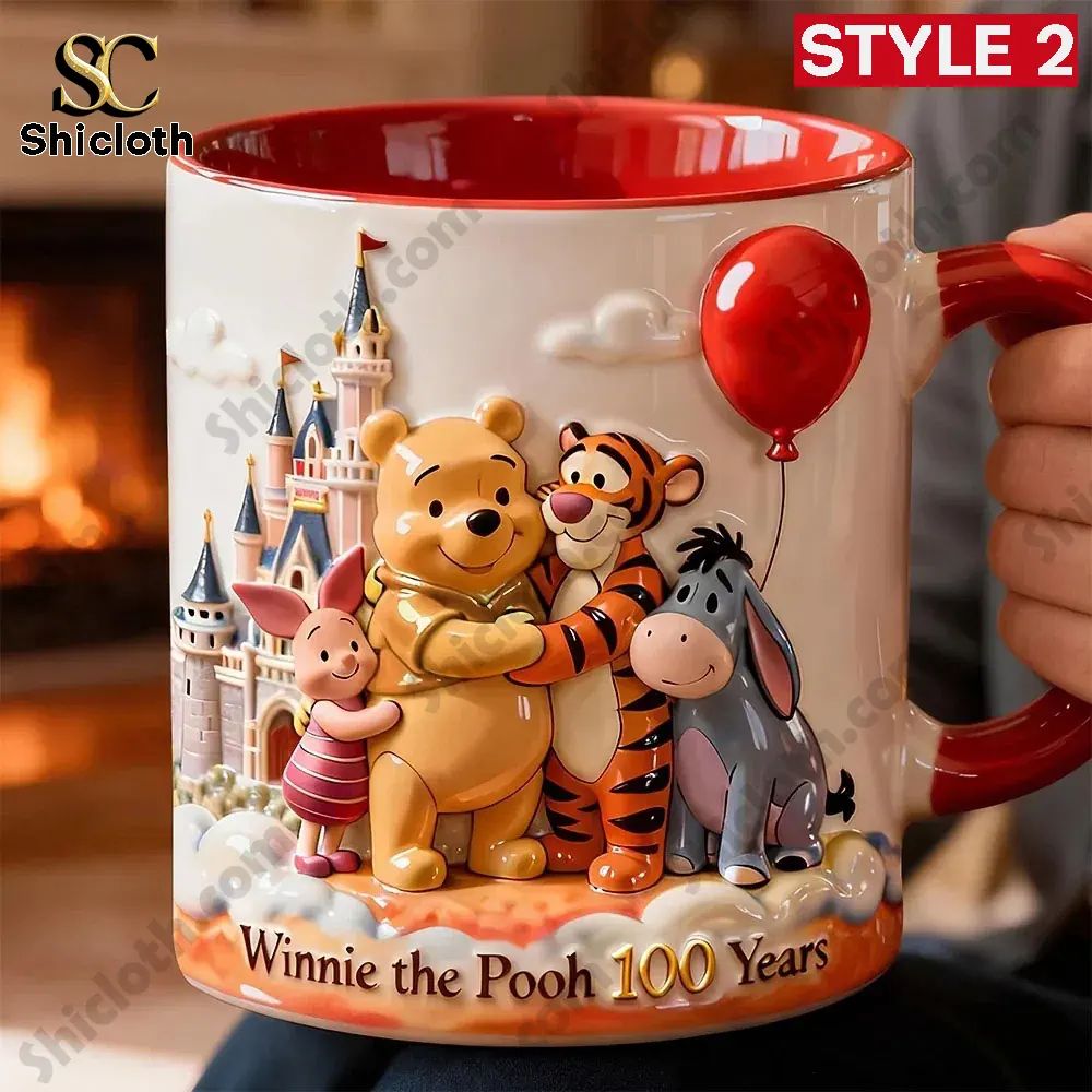 The Pooh 100Th Anniversary Mug