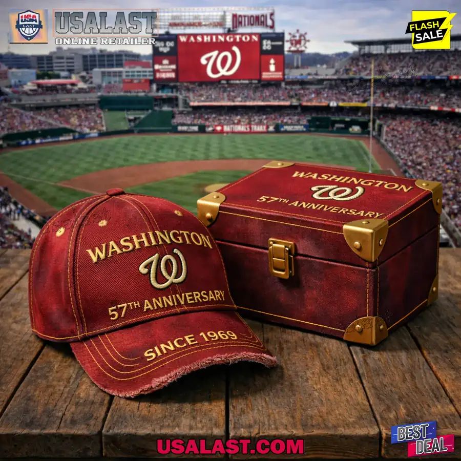 Washington Nationals 57th Anniversary 1969-2026 Classic Cap