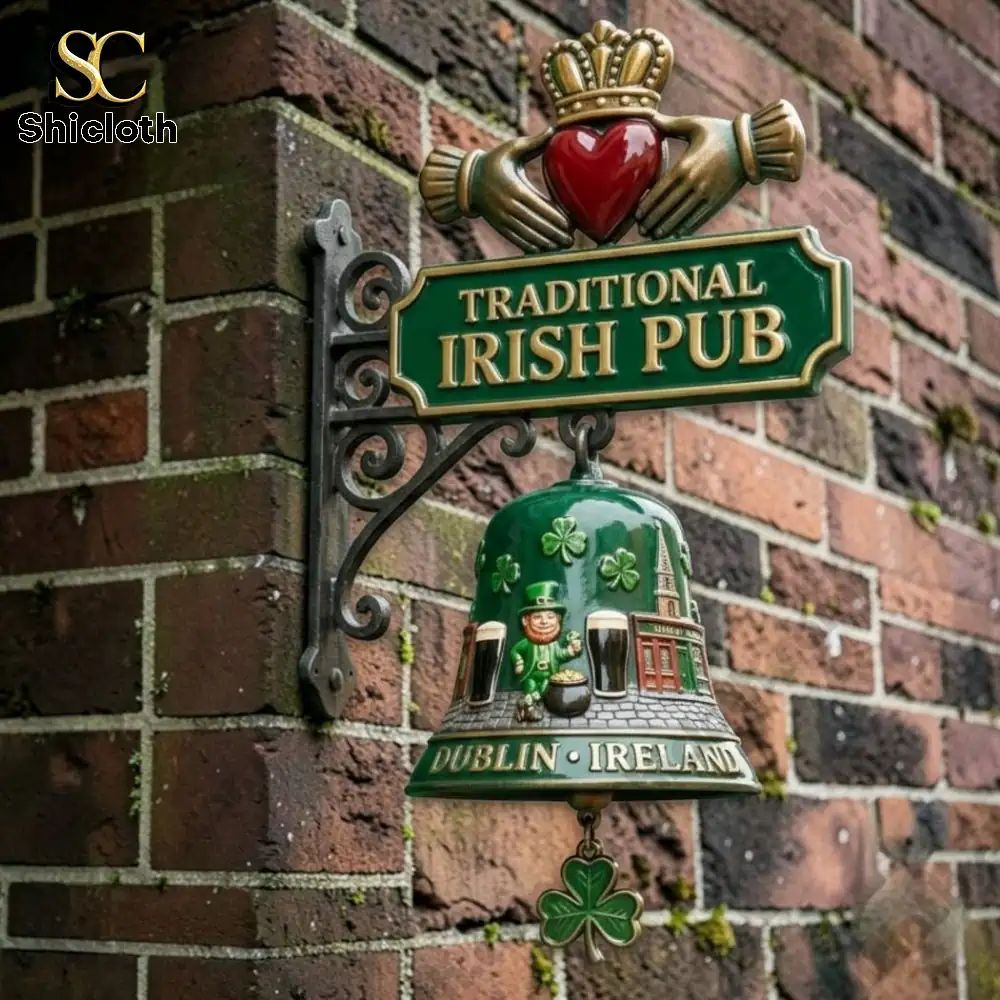 Traditional Irish Pub Wall Bell