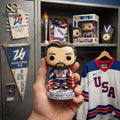 Connor Hellebuyck 2026 Winter Olympic Gold & Presidential Medal Pop Figure Doll