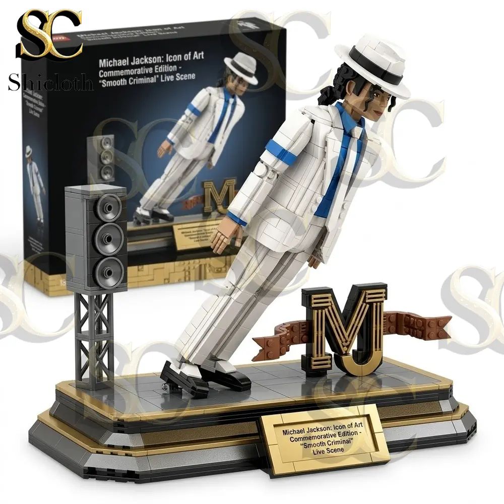 Michael Jackson Smooth Criminal Live Scene Building Blocks Set