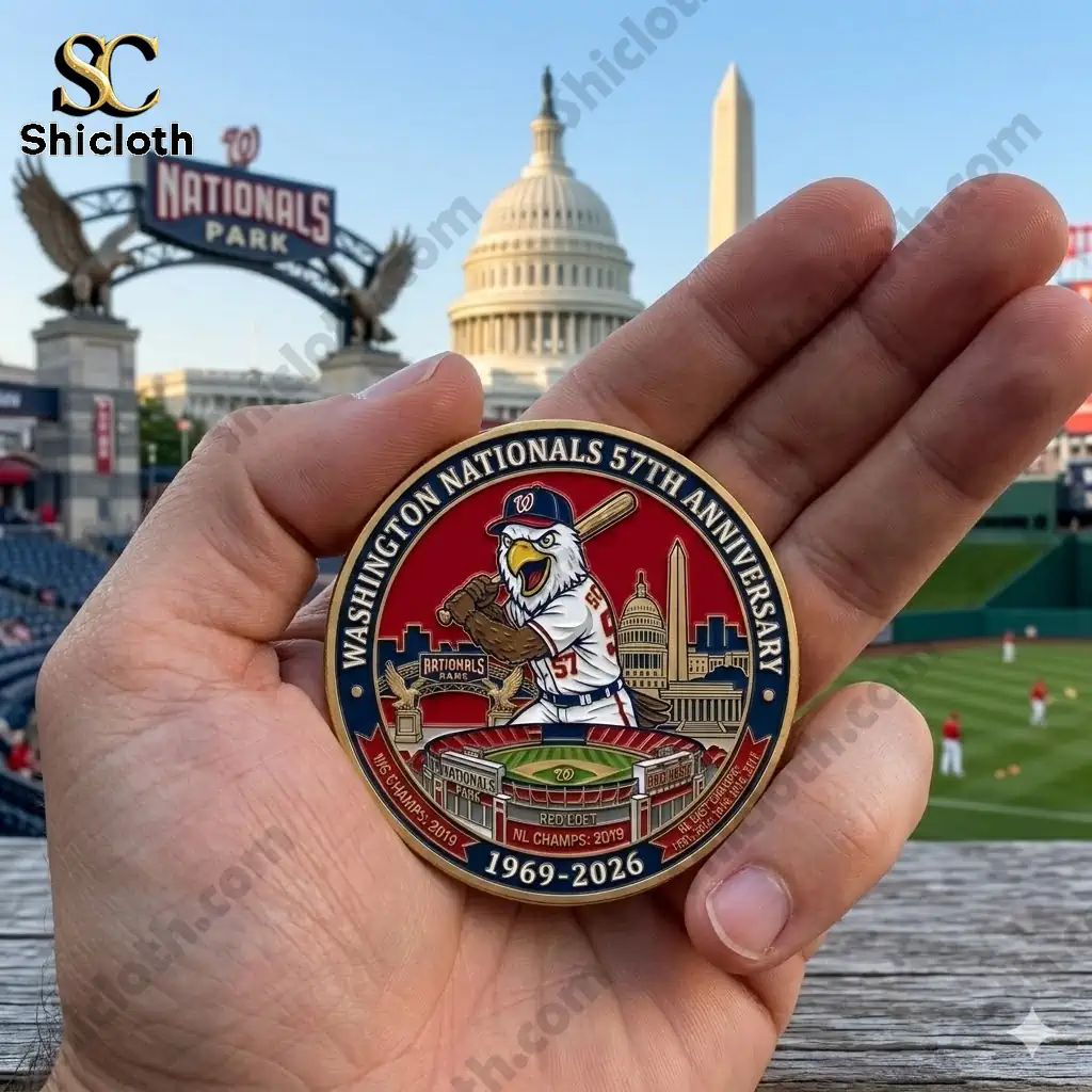 Washington Nationals 57th Anniversary Commemorative Coin (1969-2026)