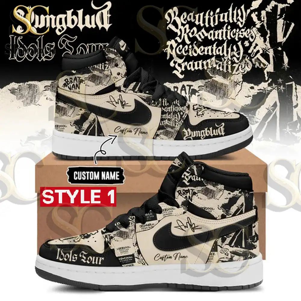 Yungblud Idols The World Tour 2026 Limited AJ1 Shoes