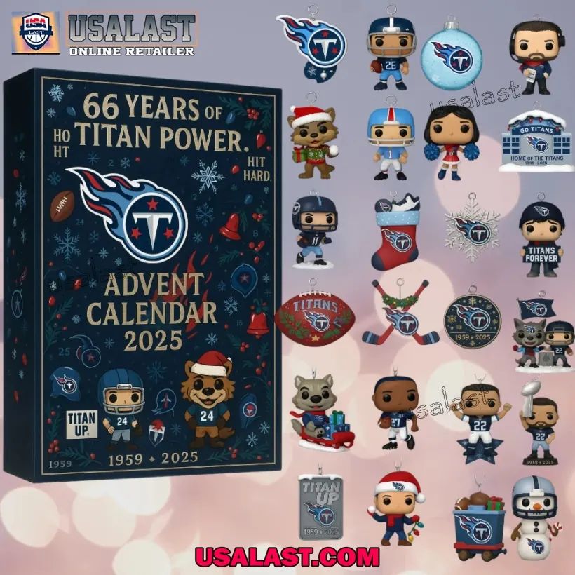 Tennessee Titans 66th Anniversary Advent Calendar