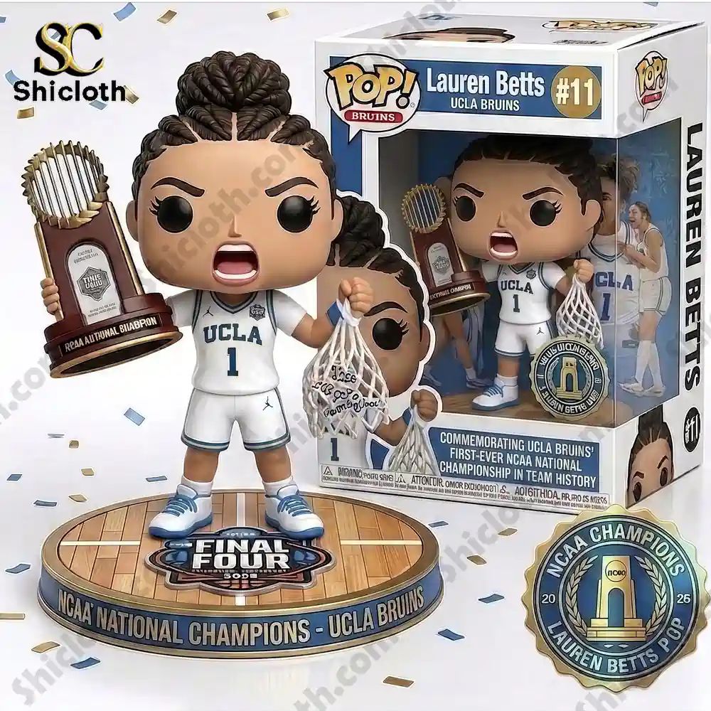 UCLA Bruins Lauren Betts NCAA Champions 2026 Pop! Figure