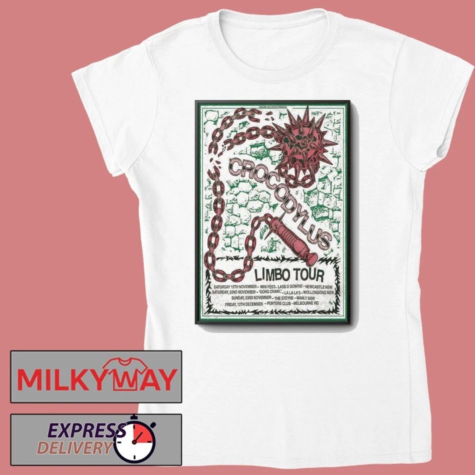 Crocodylus Limbo Tour 25 Poster shirt
