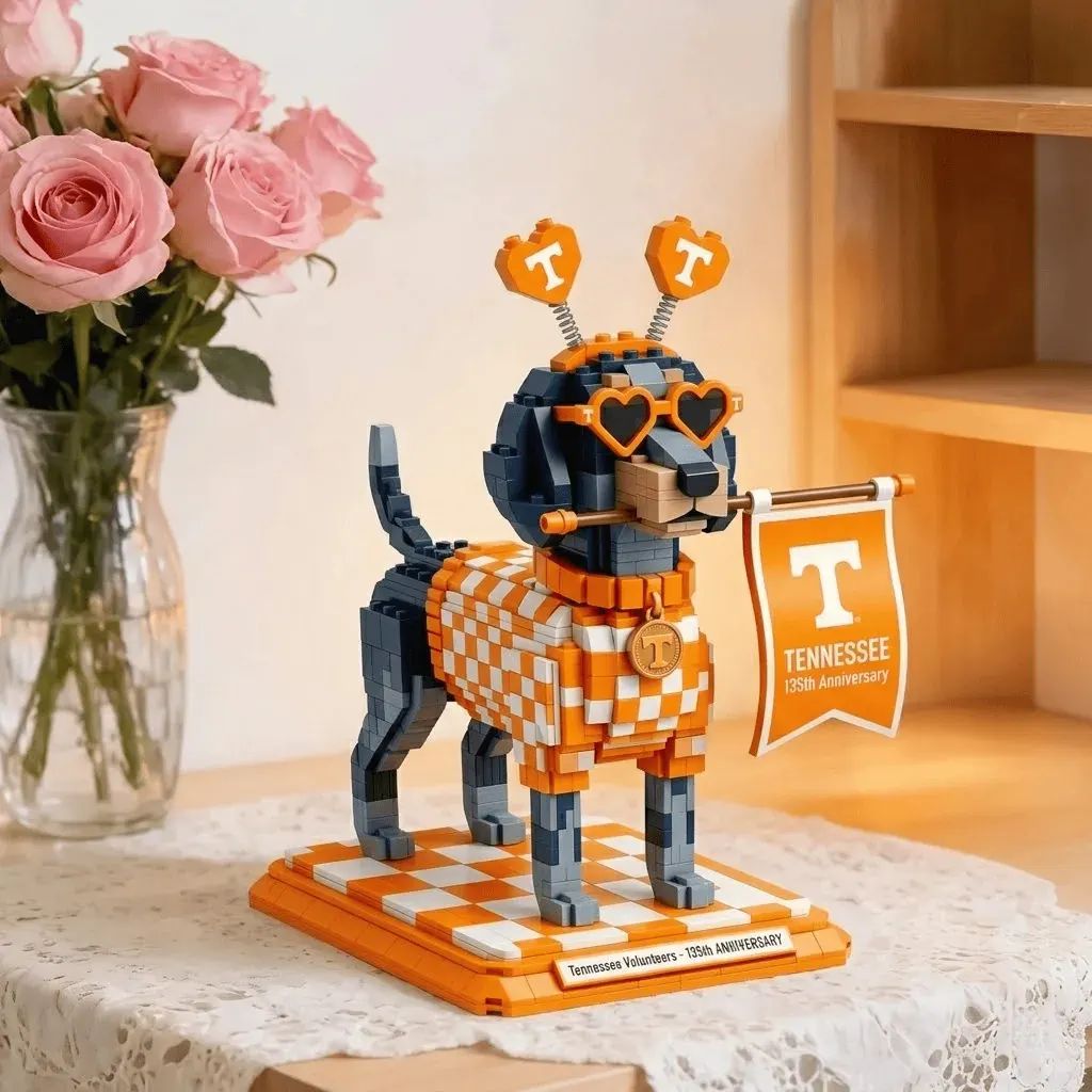 Tennessee Volunteers 135th Anniversary Commemorative Building Block Set