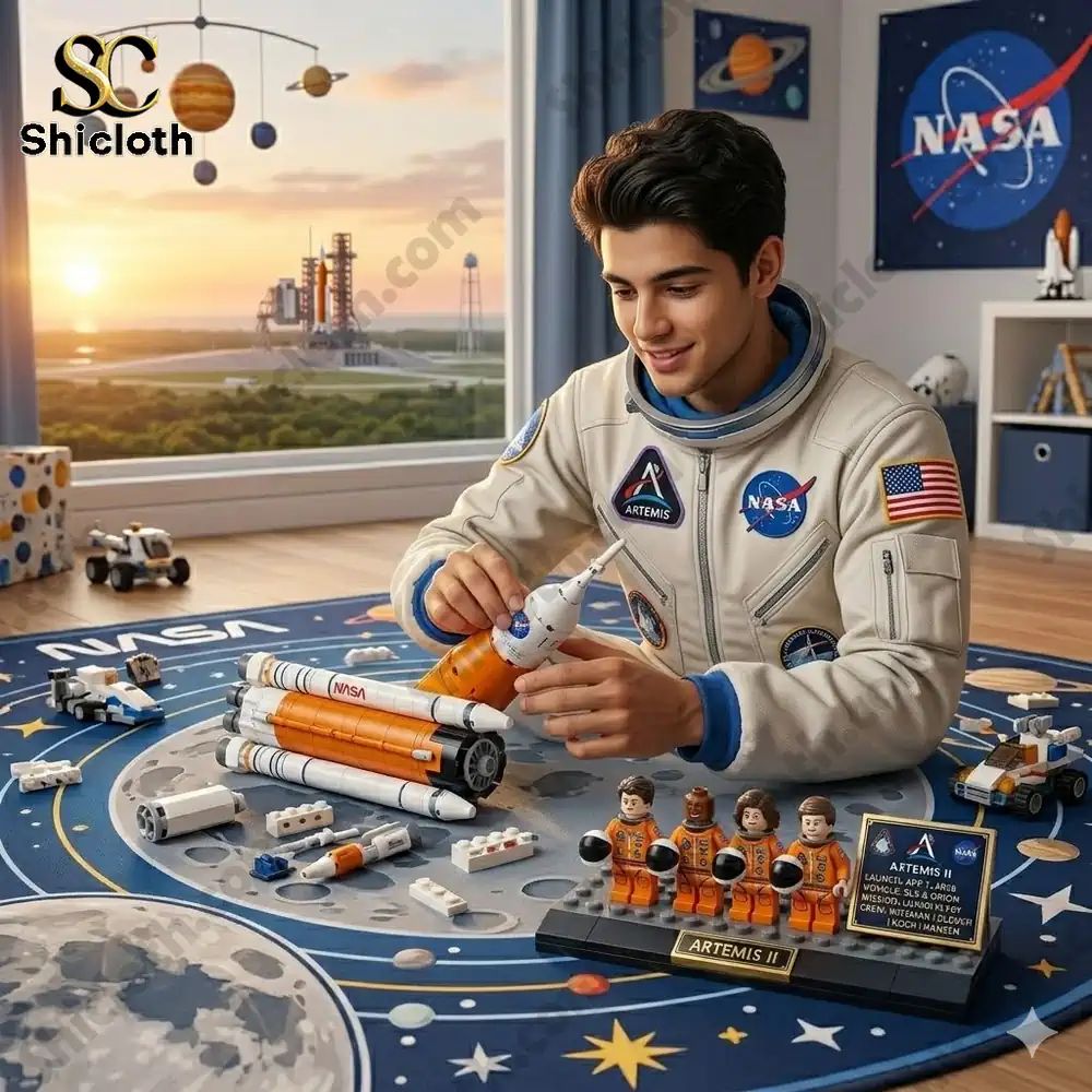 NASA Artemis II Building Brick Set