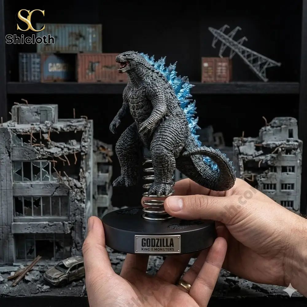 Godzilla King of the Monsters Dashboard Decor Car Bobblehead