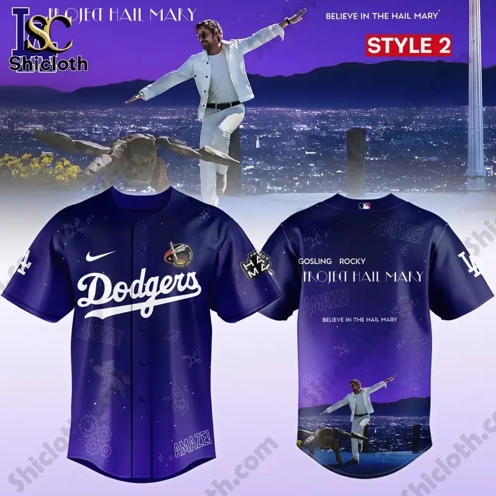 LA Dodgers Project Hail Mary 2026 Jersey