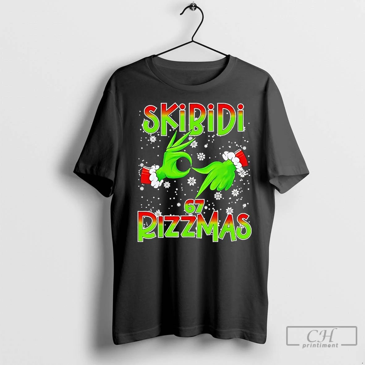 Premium The Grinch Christmas 6 7 Skibidi Rizzmas