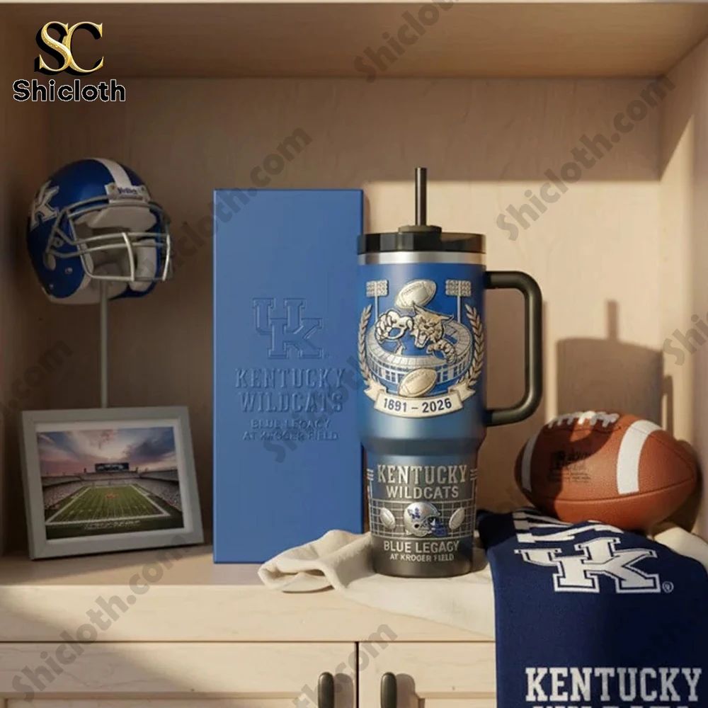 Kentucky Wildcats Blue Legacy At Kroger Field Tumbler