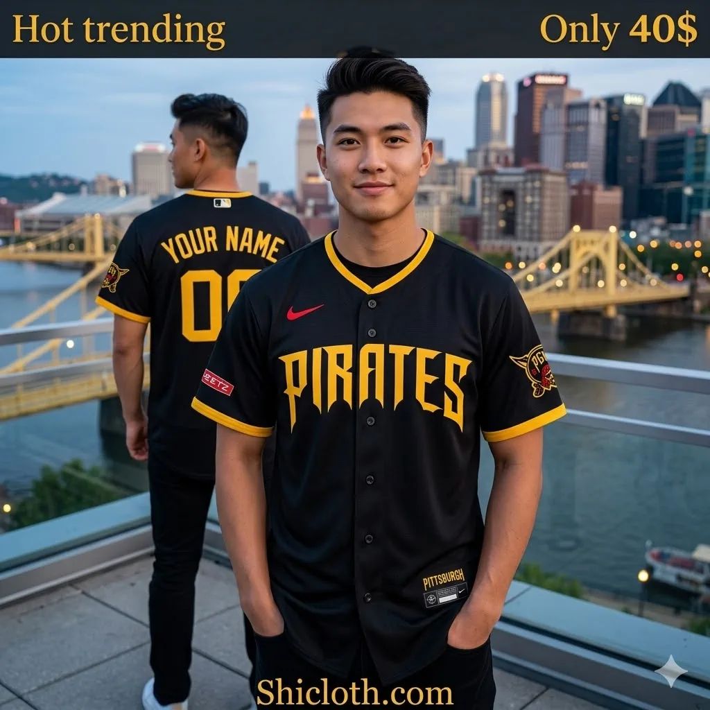 Pittsburgh Pirates 2026 City Connect Limited Edition Jersey