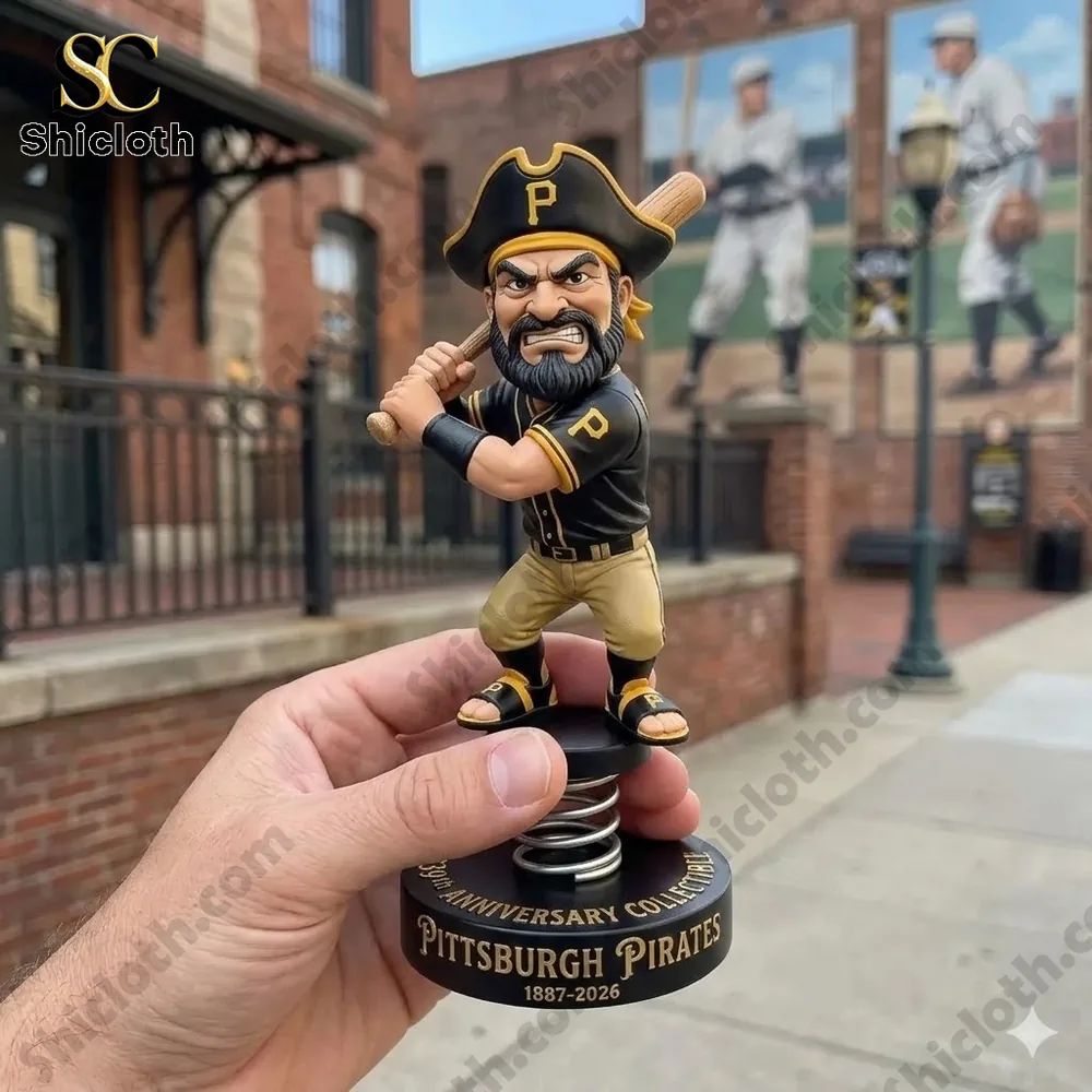 Pittsburgh Pirates 139th Anniversary Collectible Bobblehead