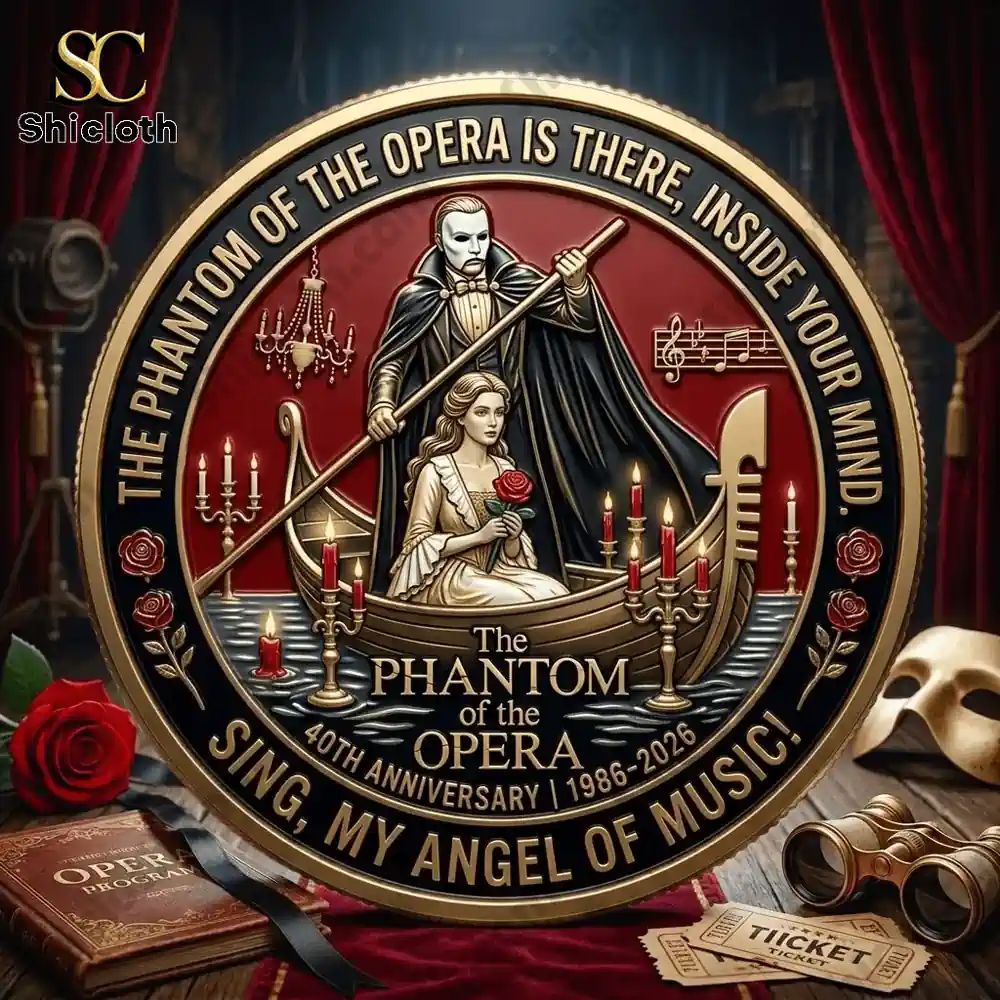The Phantom of the Opera 40th Anniversary Commemorative Coin