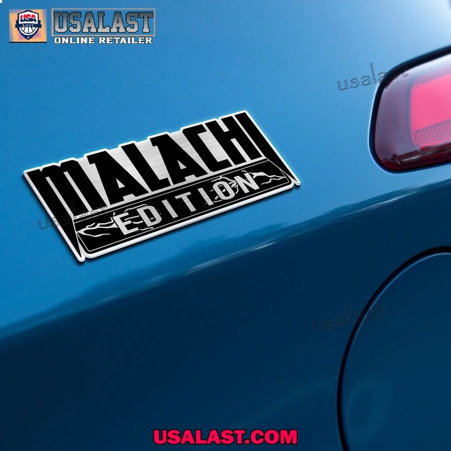 Malachi Rock Band 3D Engraved Car Emblem Badge