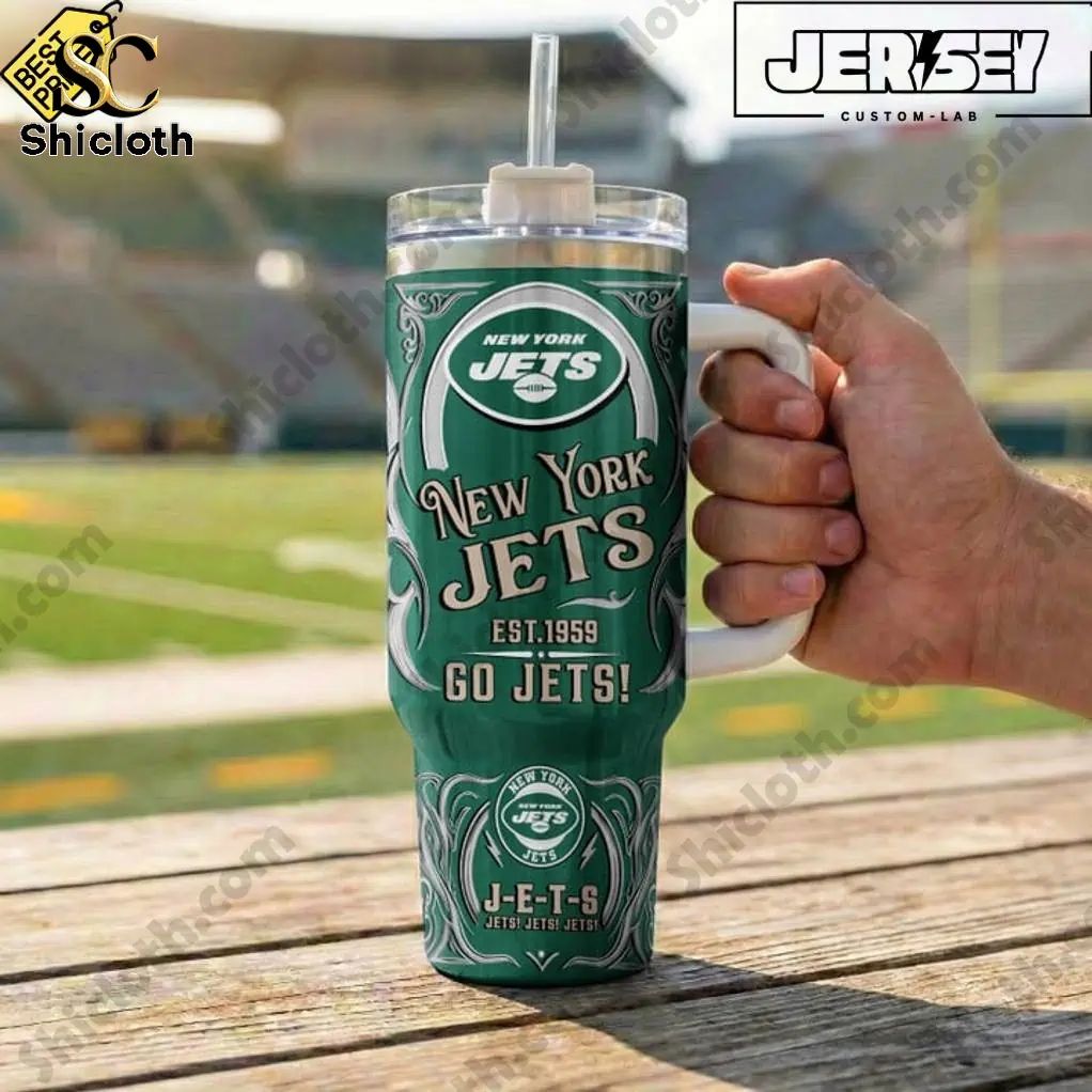 New York Jets Go Jets Special YETI Tumbler
