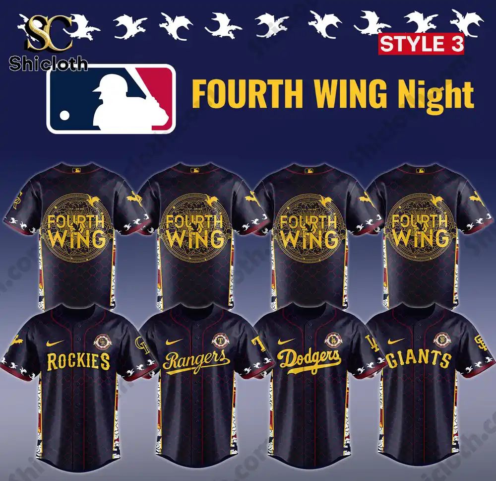 MLB ALL TEAM x Fourth Wing Baseball Jersey 2026