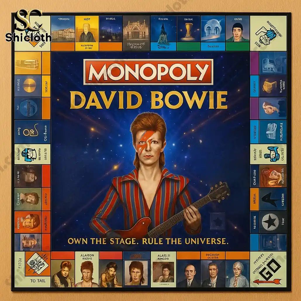 David Bowie Musician Monopoly Game