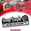 Deep Purple Edition 3D Engraved Car Emblem Sticker