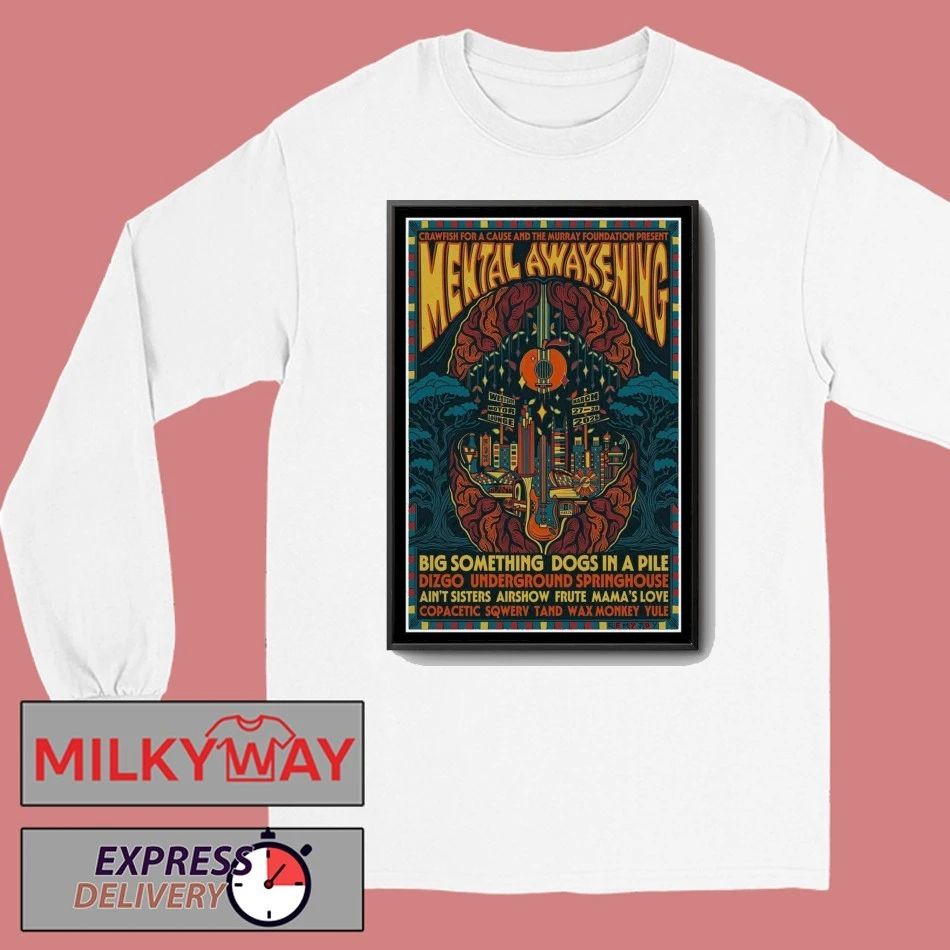 Mental Awakening Music Festival Atlanta March 27-28 2026 Poster shirt