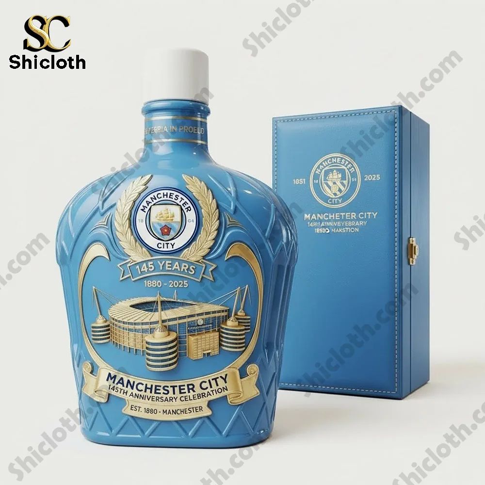 Manchester City 145th Anniversary Limited Edition Whiskey Bottle 2026