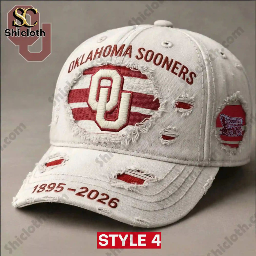 Oklahoma Sooners 131th Anniversary Cap Hat
