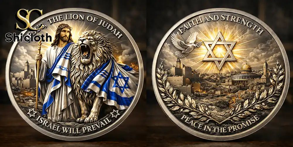 Jesus The Lion Of Judah Israel Will Prevail Commemorative Coin