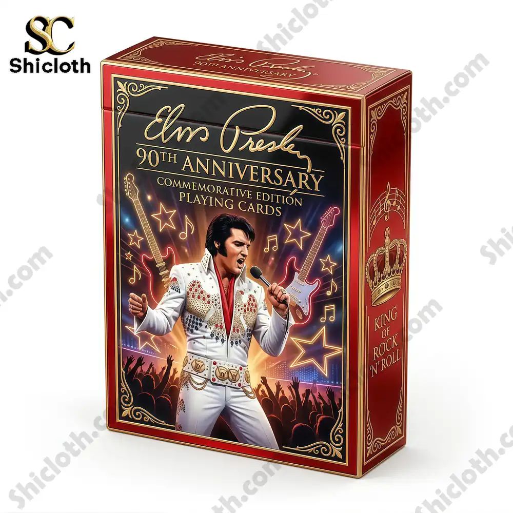 Elvis Presley 90th Anniversary Commemorative Playing Cards
