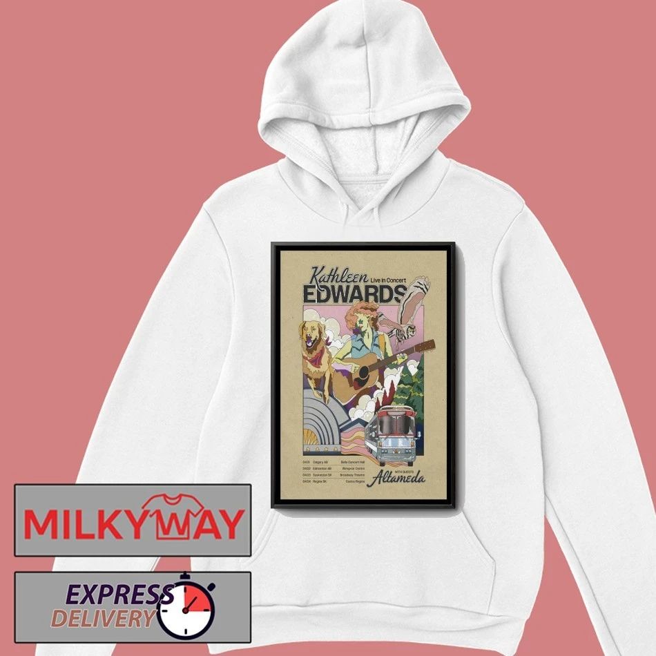 Kathleen Edwards Poster Western Canada 2026 Tour shirt