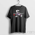 Premium Skeleton Toronto Raptors Glow Up Halloween 2 Sided