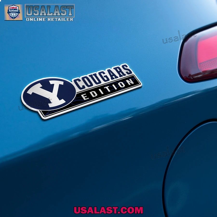BYU Cougars Edition 3D Car Emblem Badge