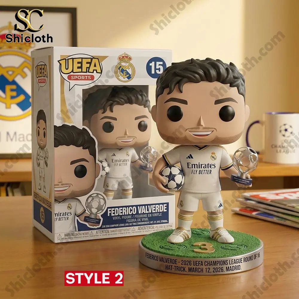 Federico Valverde 2026 UEFA Champions League Hat-Trick Commemorative Pop! Figure