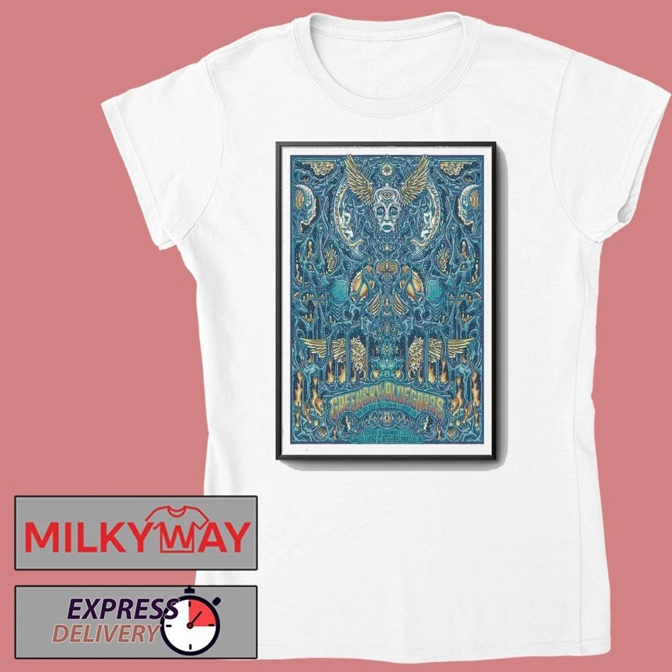 Greensky Bluegrass Oct 31 2025 Wings Event Center Kalamazoo, MI Poster shirt