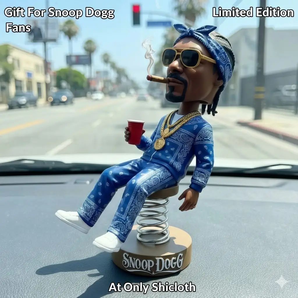The Snoop Dogg Car Dashboard Bobblehead