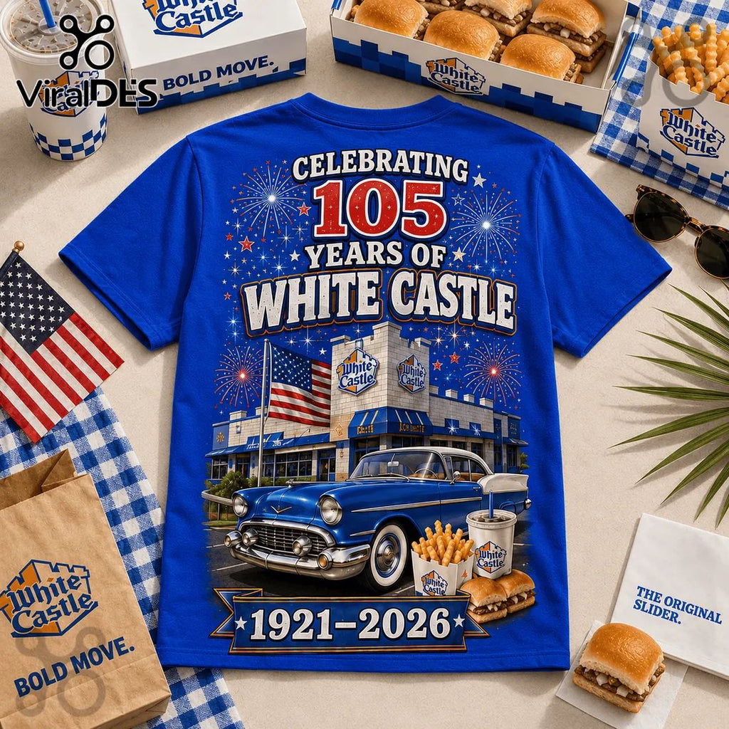 White Castle 105th Anniversary Royal Blue T-Shirt