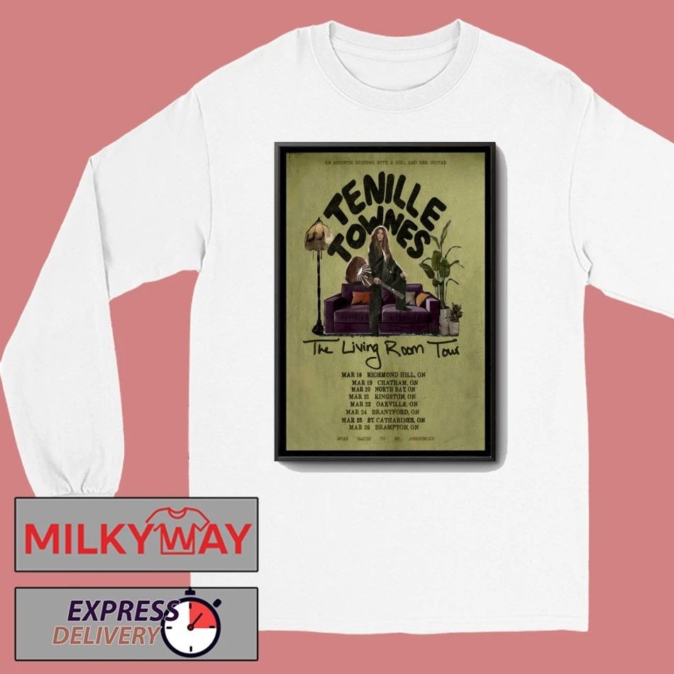 Tenille Townes The Living Room 2026 Shows Poster shirt